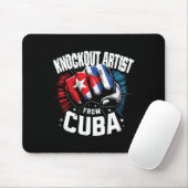 Knock-out artiest uit Cuba Cuban Boxing Pride Muismat (Met muis)