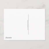 Knock-out Baby shower Moeder-to-be Uitnodiging Briefkaart (Achterkant)