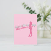 Knock-out Baby shower Moeder-to-be Uitnodiging Briefkaart (Staand voorkant)