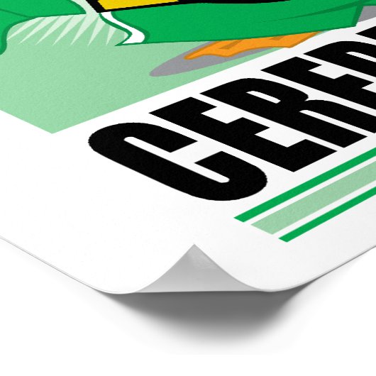 Knock Out Cerebral Palsy Poster (Hoek)