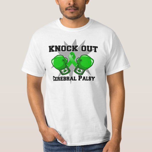 Knock Out Cerebral Palsy T-shirt (Voorkant)