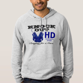 Knock Out Huntington's Disease HD Awareness Hoodie