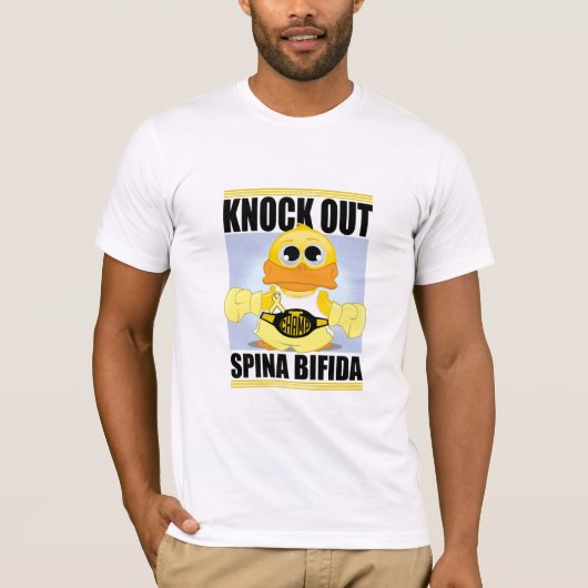 Knock Out Spina Bifida T-shirt (Voorkant)