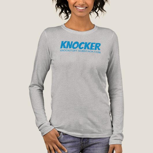 KNOCKER Tri-Blend SHIRT (Voorkant)