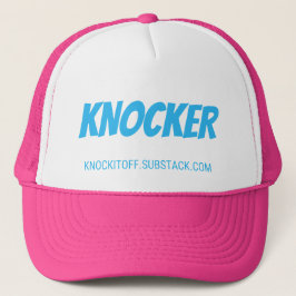 KNOCKER Trucker Hat  Trucker Pet