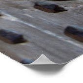 Knocker van de gietdeur poster (Hoek)