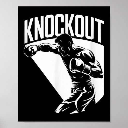 Knockout - Pride, Glory, Championship Cool Boxing Poster (Voorkant)
