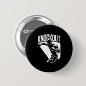 Knockout - Pride, Glory, Championship Cool Boxing Ronde Button 5,7 Cm (Voorkant /achterkant)