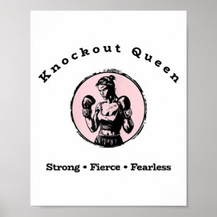 Knockout Queen Poster