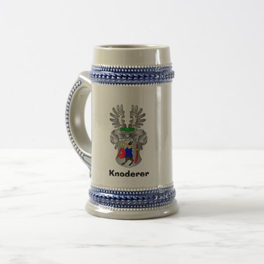 Knoderer Stein Bierpul (Voorkant links)