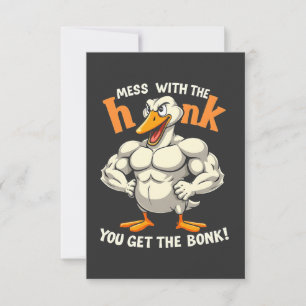 Knoeien met de honk krijg je de Bonk Fitness RSVP Kaartje
