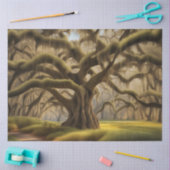 knoestig eiken spaans mos low country decoupage tissuepapier (Craft)