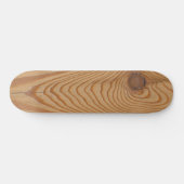 Knoestig hout persoonlijk skateboard (Horizontaal)