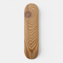 Knoestig hout persoonlijk skateboard