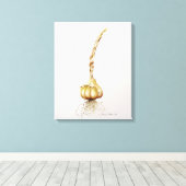 knoflook 1998 canvas afdruk (Insitu (Houten vloer))