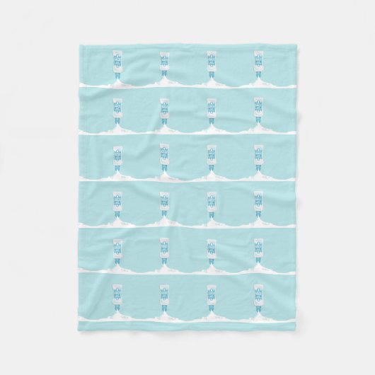 Knoflook Aioli Fleece Deken (Voorkant)