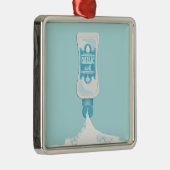 Knoflook Aioli Metalen Ornament (Rechts)