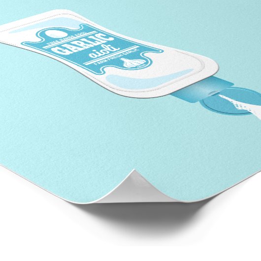 Knoflook Aioli Poster (Hoek)