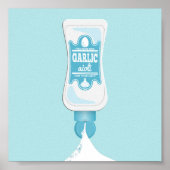 Knoflook Aioli Poster (Voorkant)