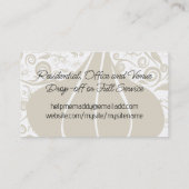 Knoflook aroma chef catering kookles culinair visitekaartje (Achterkant)