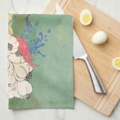 Knoflook Braid Tea Towel Theedoek (Quarter Fold)