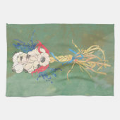 Knoflook Braid Tea Towel Theedoek (Horizontaal)