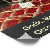 Knoflook, bramen, aardbeien... poster (Hoek)