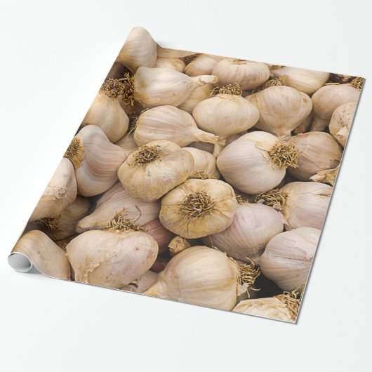 Knoflook Cadeaupapier (Uitgerold)