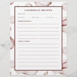 Knoflook | Eenvoudig wit | Casserole Recipe Page