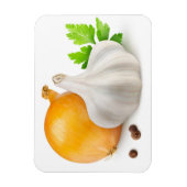 Knoflook en ui magneet (Verticaal)