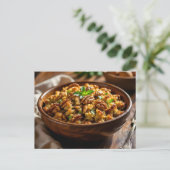 Knoflook en Walnoot Vulsel Recept Kaart (Staand voorkant)