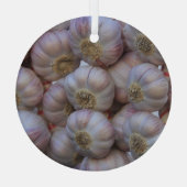 Knoflook Glas Ornament (Achterkant)
