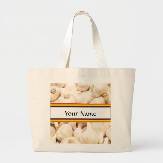 Knoflook Grote Tote Bag (Voorkant)