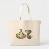 knoflook grote tote bag (Voorkant)