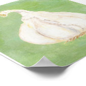 Knoflook handschoenkast Drukdruk Poster (Hoek)