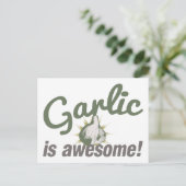 Knoflook is Geweldige! Briefkaart (Staand voorkant)