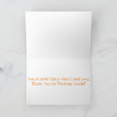 "Knoflook-kaasbrood" Hartelijk dank Kaart (Binnen)