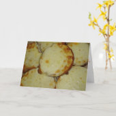 "Knoflook-kaasbrood" Hartelijk dank Kaart (Gele Bloem)