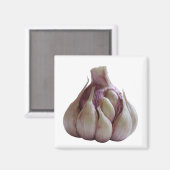 Knoflook keukenmagneet magneet (Voorkant / Achterkant)