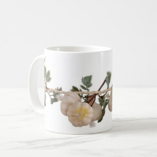 Knoflook Koffiemok (Voorkant links)