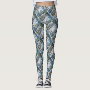 Knoflook Lilies Water Lilies Fine Art Spoof Leggings