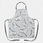 "Knoflook Meisje" Grappig Schattige Vrouwen Bakken Schort (Voorkant)