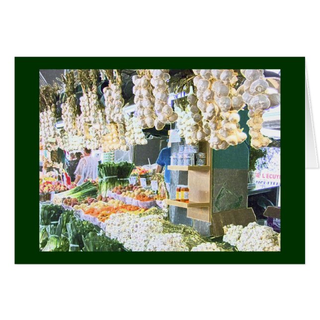 Knoflook op de Jean Talon-markt (Voorkant Horizontaal)