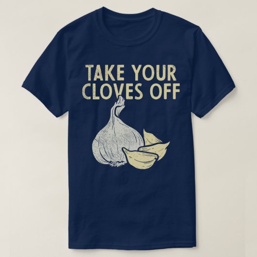 Knoflook Plant 1 T-shirt (Design voorkant)