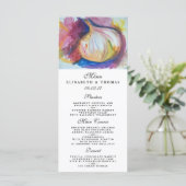 Knoflook Portret Collage Schilderij Artistiek Menu (Staand voorkant)