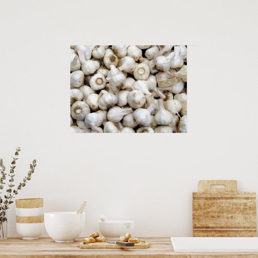 Knoflook Poster (Keuken)