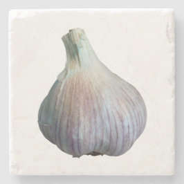 Knoflook Stenen Onderzetter