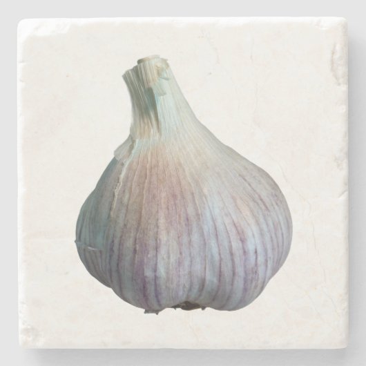 Knoflook Stenen Onderzetter (Voorkant)