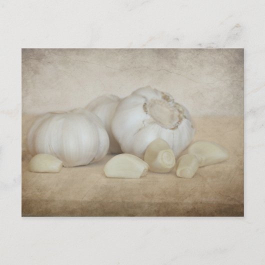 Knoflook, vers briefkaart (Voorkant)