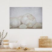 Knoflook, vers poster (Keuken)